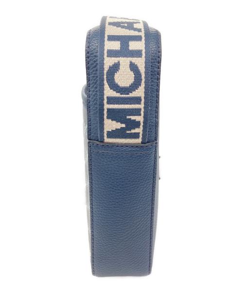 MICHAEL KORS（マイケル・コース）MICHAEL KORS (マイケルコース) ショルダーバッグ ブルーの古着・服飾アイテム