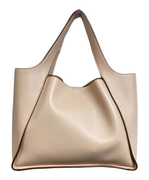 STELLA McCARTNEY（ステラマッカートニー）STELLA McCARTNEY (ステラマッカートニー) ロゴ クロスボディ トートバッグ ピンクベージュの古着・服飾アイテム