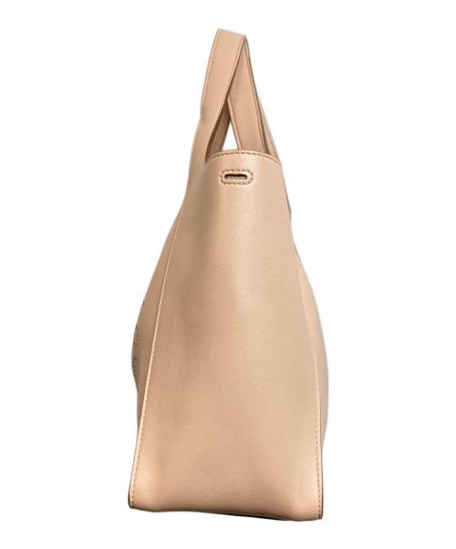 STELLA McCARTNEY（ステラマッカートニー）STELLA McCARTNEY (ステラマッカートニー) ロゴ クロスボディ トートバッグ ピンクベージュの古着・服飾アイテム