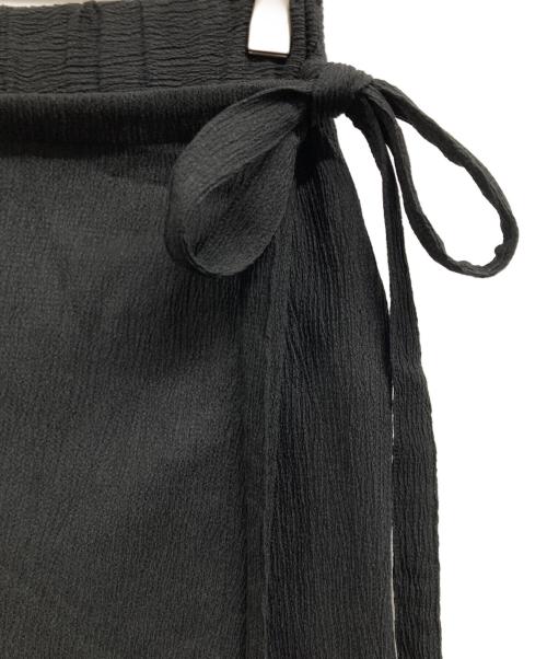 SLOBE IENA（スローブ イエナ）SLOBE IENA (スローブ イエナ) ラップジャージパンツ ブラック サイズ:36の古着・服飾アイテム