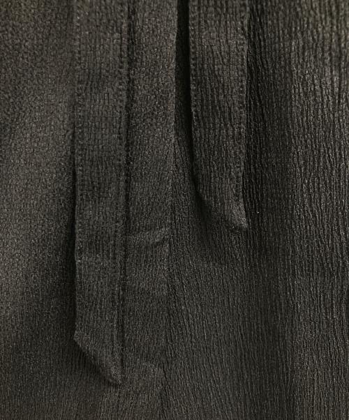 SLOBE IENA（スローブ イエナ）SLOBE IENA (スローブ イエナ) ラップジャージパンツ ブラック サイズ:36の古着・服飾アイテム