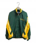STARTERスターター）の古着「PACKERS ナイロンジャケット」｜グリーン