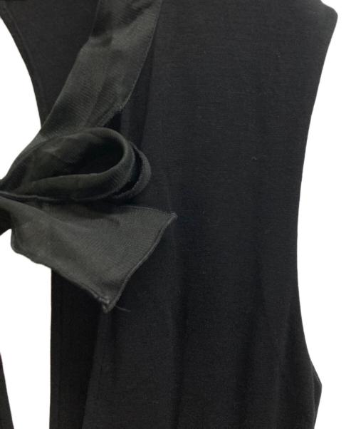 MIU MIU（ミュウミュウ）MIU MIU (ミュウミュウ) ノースリーブワンピース ブラック サイズ:Sの古着・服飾アイテム