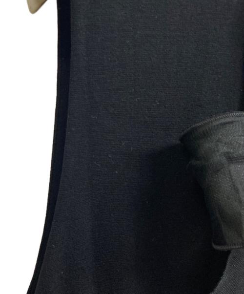 MIU MIU（ミュウミュウ）MIU MIU (ミュウミュウ) ノースリーブワンピース ブラック サイズ:Sの古着・服飾アイテム