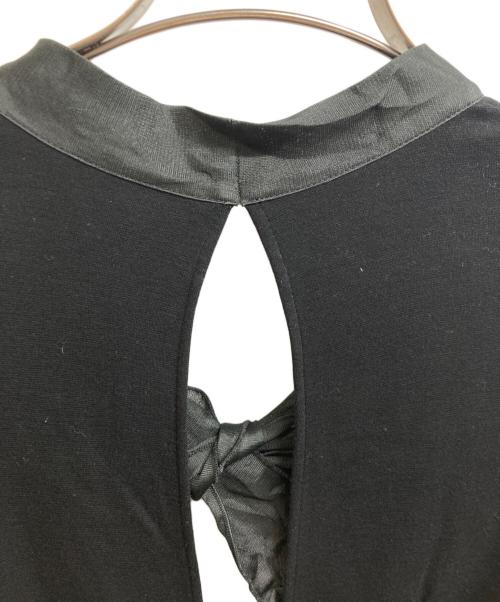 MIU MIU（ミュウミュウ）MIU MIU (ミュウミュウ) ノースリーブワンピース ブラック サイズ:Sの古着・服飾アイテム