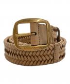 DOLCE & GABBANAドルチェ＆ガッバーナ）の古着「メッシュベルト」｜ベージュ