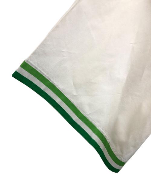 DOLCE & GABBANA（ドルチェ＆ガッバーナ）DOLCE & GABBANA (ドルチェ＆ガッバーナ) Majolica Print Hawaiian Shirt ホワイト×グリーン サイズ:39の古着・服飾アイテム