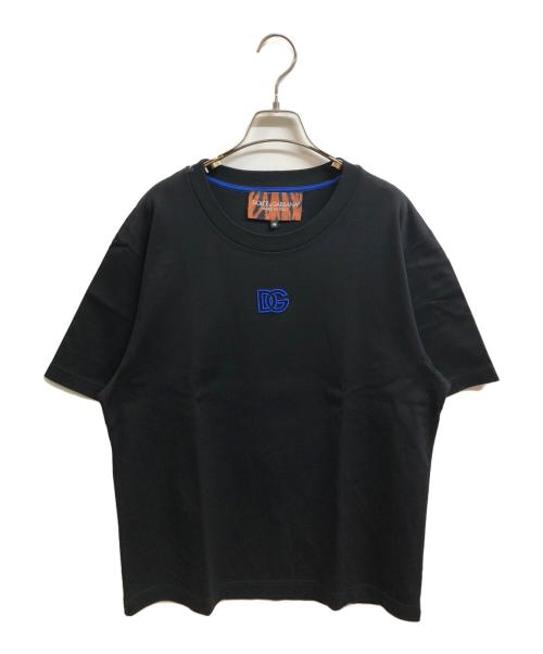 DOLCE & GABBANA（ドルチェ＆ガッバーナ）DOLCE & GABBANA (ドルチェ＆ガッバーナ) プリントTシャツ ブラック サイズ:46の古着・服飾アイテム