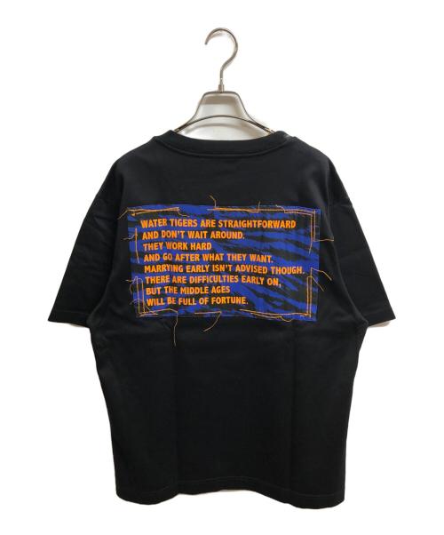 DOLCE & GABBANA（ドルチェ＆ガッバーナ）DOLCE & GABBANA (ドルチェ＆ガッバーナ) プリントTシャツ ブラック サイズ:46の古着・服飾アイテム