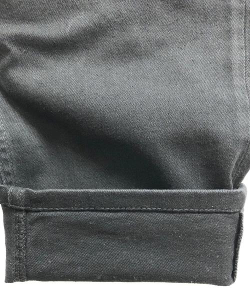 DOLCE & GABBANA（ドルチェ＆ガッバーナ）DOLCE & GABBANA (ドルチェ＆ガッバーナ) DGVIB3 パッチ付 レギュラーフィット ストレッチ ジーンズ ブラック サイズ:48の古着・服飾アイテム