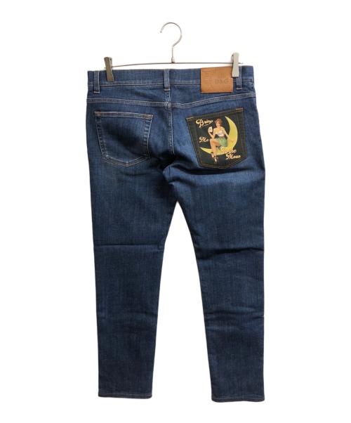 DOLCE & GABBANA（ドルチェ＆ガッバーナ）DOLCE & GABBANA (ドルチェ＆ガッバーナ) デニムパンツ インディゴ サイズ:48の古着・服飾アイテム