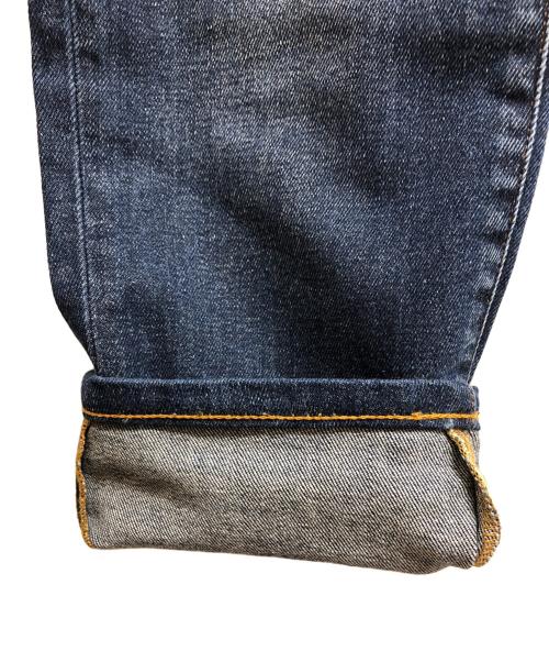 DOLCE & GABBANA（ドルチェ＆ガッバーナ）DOLCE & GABBANA (ドルチェ＆ガッバーナ) コットンロゴスキニーデニムパンツ インディゴ サイズ:48の古着・服飾アイテム