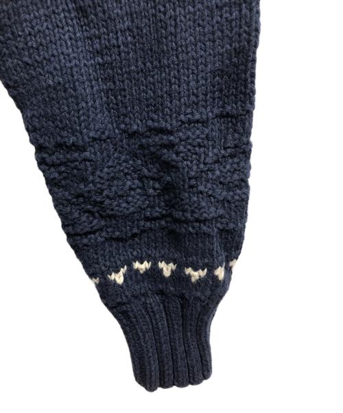 POLO SPORT（ポロスポーツ）POLO SPORT (ポロスポーツ) カヌーデザインハンドニット ネイビー サイズ:Sの古着・服飾アイテム