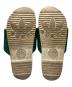 中古・古着 GUCCI (グッチ) adidas (アディダス) GGプラットフォームサンダル グリーン サイズ:不明：15000円