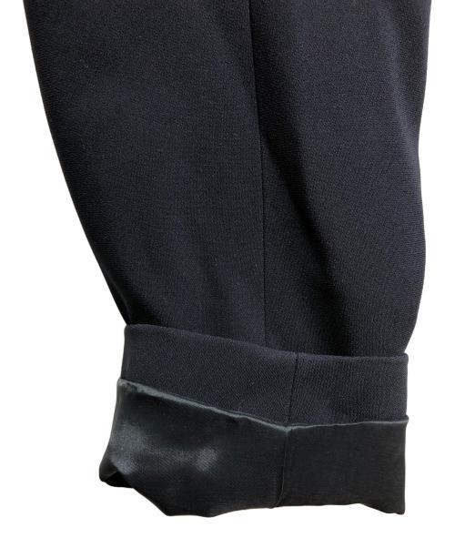 Demi-Luxe Beams（デミルクス ビームス）Demi-Luxe Beams (デミルクス ビームス) トリアセ ペプラムジャケット ネイビー サイズ:36の古着・服飾アイテム