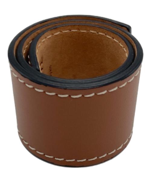 LOEWE（ロエベ）LOEWE (ロエベ) スラップブレスレット ブラウンの古着・服飾アイテム