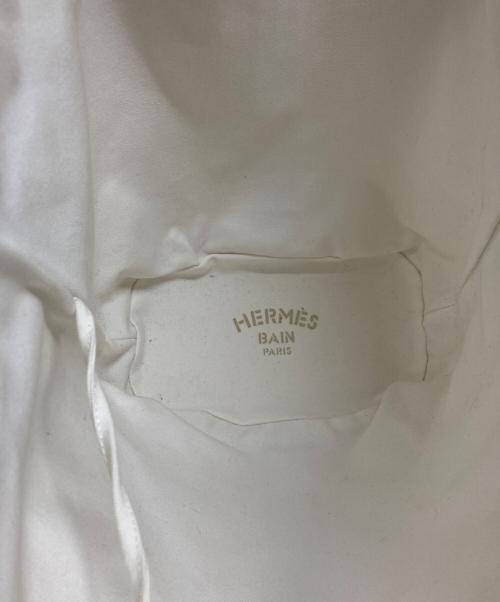 HERMES（エルメス）HERMES (エルメス) パニエドプラージュ PM トートバッグ アイボリーの古着・服飾アイテム