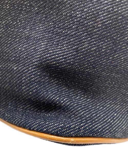 BURBERRY BLUE LABEL（バーバリーロンドンブルーレーベル）BURBERRY BLUE LABEL (バーバリーロンドンブルーレーベル) デニムミニボストンバッグ インディゴの古着・服飾アイテム