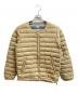 DANTON（ダントン）の古着「インナーダウンジャケット」｜ベージュ