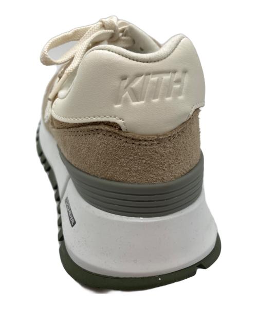 NEW BALANCE（ニューバランス）NEW BALANCE (ニューバランス) KITH (キス) ローカットスニーカー ベージュ サイズ:UK8.5の古着・服飾アイテム