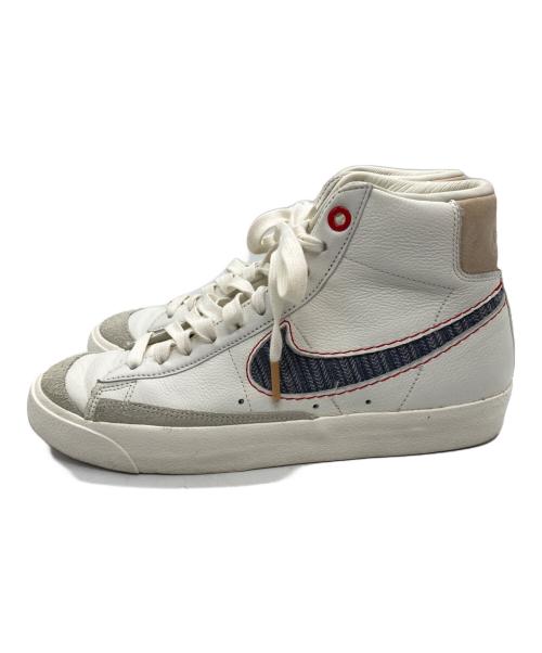 NIKE（ナイキ）NIKE (ナイキ) Denham (デンハム) BLAZER MID ホワイト サイズ:UK9の古着・服飾アイテム
