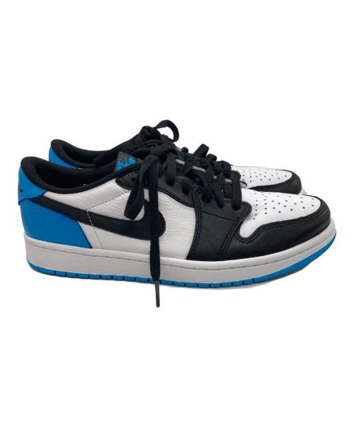 NIKE（ナイキ）NIKE (ナイキ) Air JORDAN 1 RETRO Low OG ブルー×ブラック サイズ:UK8.5の古着・服飾アイテム