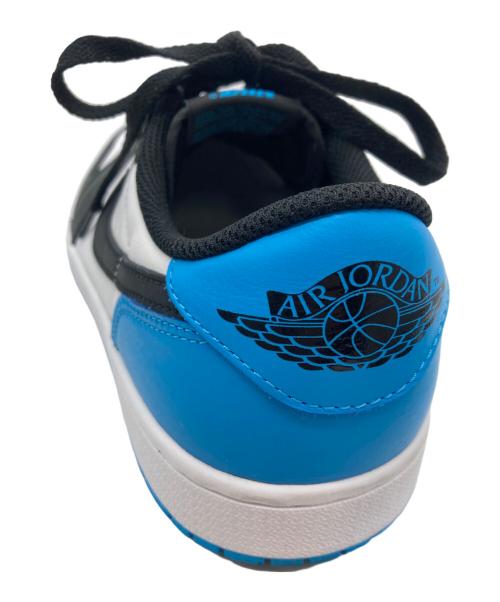 NIKE（ナイキ）NIKE (ナイキ) Air JORDAN 1 RETRO Low OG ブルー×ブラック サイズ:UK8.5の古着・服飾アイテム