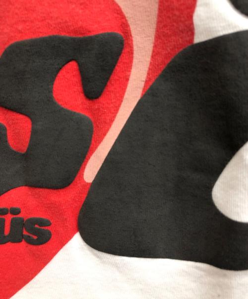 stussy（ステューシー）stussy (ステューシー) CPFM (カクタスプラント フリーマーケット) ハートロゴTシャツ ホワイト サイズ:Mの古着・服飾アイテム