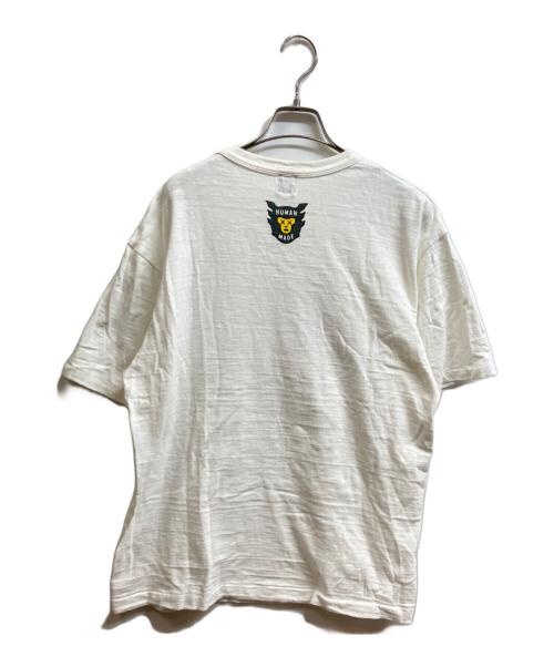 HUMAN MADE（ヒューマンメイド）HUMAN MADE (ヒューマンメイド) プリントTシャツ ホワイト サイズ:XLの古着・服飾アイテム