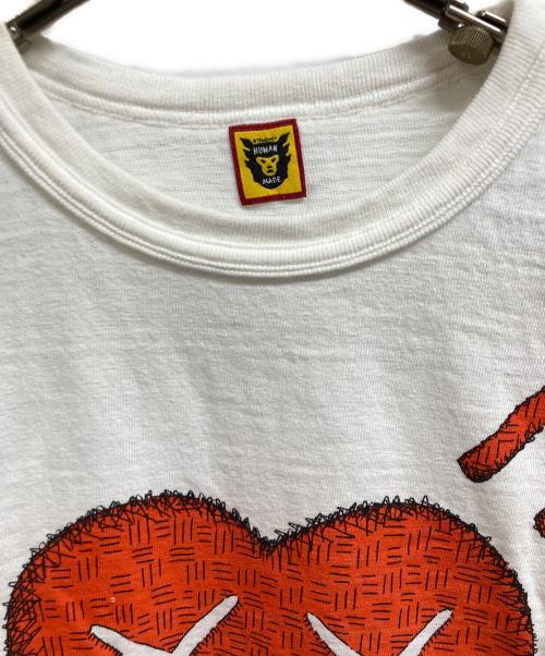 HUMAN MADE（ヒューマンメイド）HUMAN MADE (ヒューマンメイド) プリントTシャツ ホワイト サイズ:XLの古着・服飾アイテム