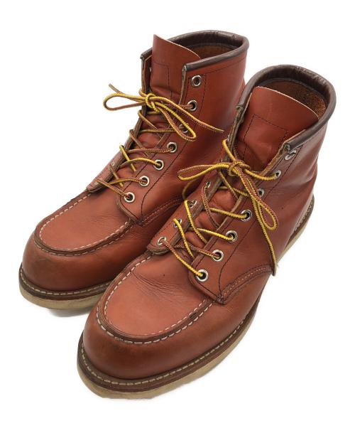 RED WING（レッドウィング）RED WING (レッドウィング) 6 CLASSIC MOC TOE ブラウン サイズ:UK7の古着・服飾アイテム