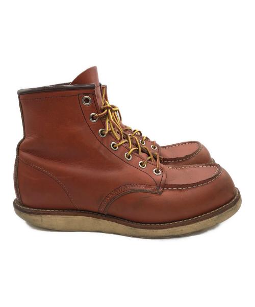 RED WING（レッドウィング）RED WING (レッドウィング) 6 CLASSIC MOC TOE ブラウン サイズ:UK7の古着・服飾アイテム