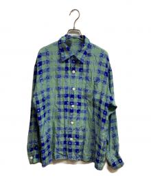N.HOOLYWOOD（エヌ ハリウッド）の古着「EX.ALOHA LS SH」｜グリーン