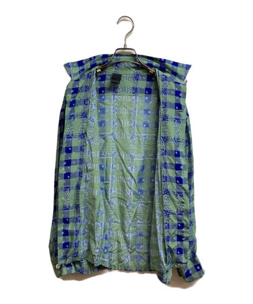 N.HOOLYWOOD（エヌ ハリウッド）N.HOOLYWOOD (エヌ ハリウッド) EX.ALOHA LS SH グリーン サイズ:36の古着・服飾アイテム