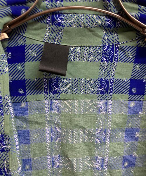 N.HOOLYWOOD（エヌ ハリウッド）N.HOOLYWOOD (エヌ ハリウッド) EX.ALOHA LS SH グリーン サイズ:36の古着・服飾アイテム