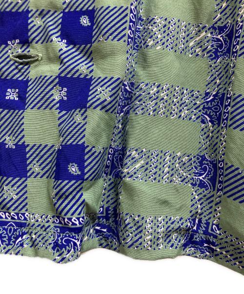 N.HOOLYWOOD（エヌ ハリウッド）N.HOOLYWOOD (エヌ ハリウッド) EX.ALOHA LS SH グリーン サイズ:36の古着・服飾アイテム