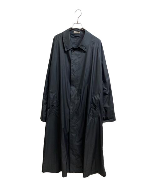 AURALEE（オーラリー）AURALEE (オーラリー) POLYESTER SOUTIEN COLLAR COAT ネイビー サイズ:4の古着・服飾アイテム
