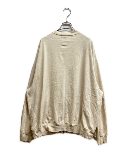 BLURHMS（ブラームス）BLURHMS (ブラームス) C/Silk Nep Crew-zip ベージュ サイズ:4の古着・服飾アイテム