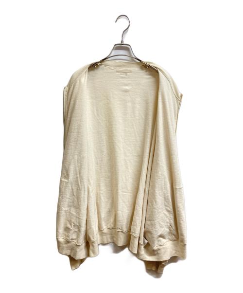 BLURHMS（ブラームス）BLURHMS (ブラームス) C/Silk Nep Crew-zip ベージュ サイズ:4の古着・服飾アイテム