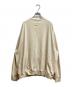 BLURHMS (ブラームス) C/Silk Nep Crew-zip ベージュ サイズ:4：9000円