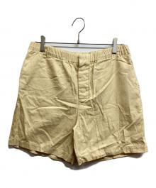 AURALEE（オーラリー）の古着「FINX SHUTTLE OX SHORTS」｜ベージュ