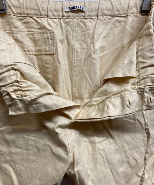 AURALEE（オーラリー）AURALEE (オーラリー) FINX SHUTTLE OX SHORTS ベージュ サイズ:4の古着・服飾アイテム
