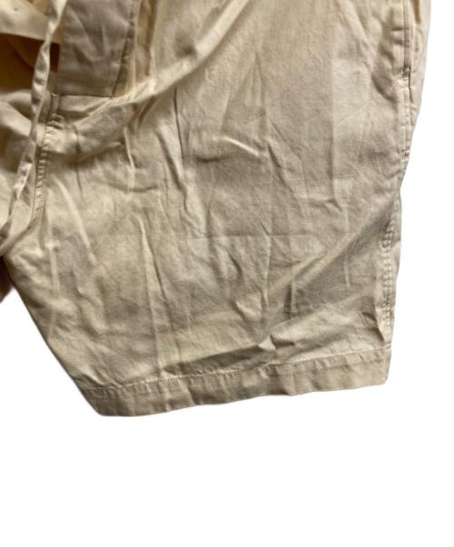AURALEE（オーラリー）AURALEE (オーラリー) FINX SHUTTLE OX SHORTS ベージュ サイズ:4の古着・服飾アイテム