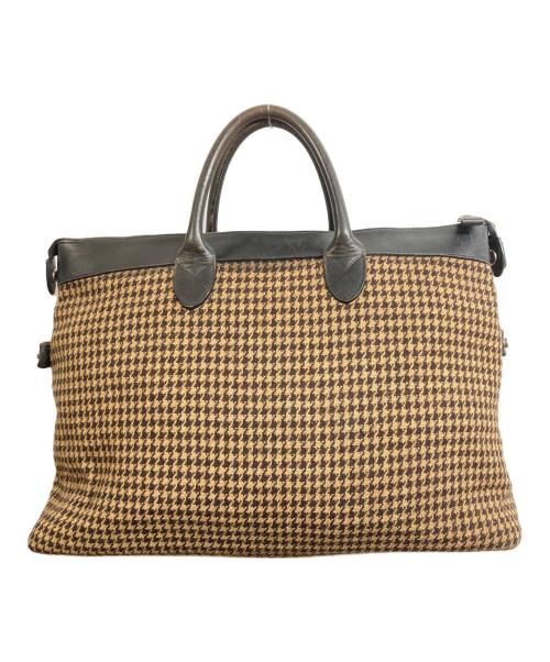 tricot COMME des GARCONS（トリココムデギャルソン）tricot COMME des GARCONS (トリココムデギャルソン) ウールハンドバッグ ブラウンの古着・服飾アイテム