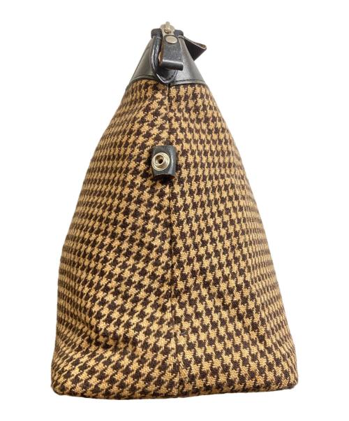 tricot COMME des GARCONS（トリココムデギャルソン）tricot COMME des GARCONS (トリココムデギャルソン) ウールハンドバッグ ブラウンの古着・服飾アイテム