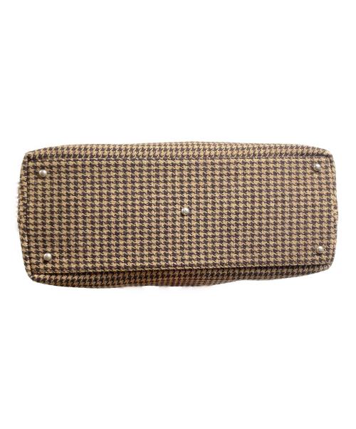 tricot COMME des GARCONS（トリココムデギャルソン）tricot COMME des GARCONS (トリココムデギャルソン) ウールハンドバッグ ブラウンの古着・服飾アイテム