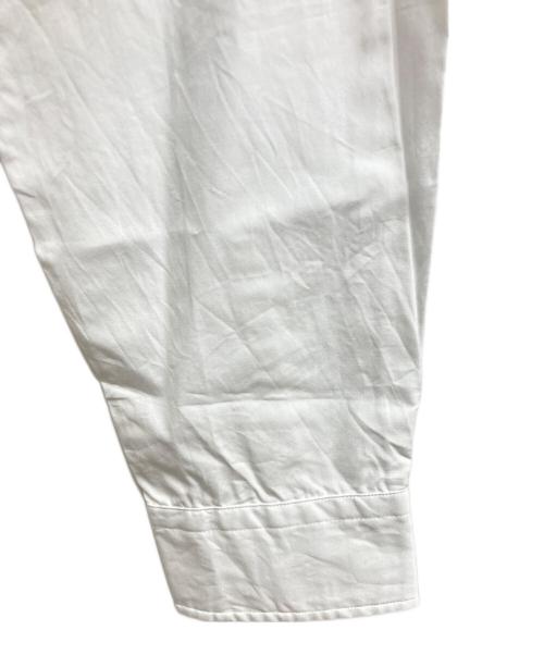 HOMME DEUX COMME des GARCONS（オムドゥ コム デ ギャルソン）HOMME DEUX COMME des GARCONS (オムドゥ コム デ ギャルソン) レギュラーカラーシャツ ホワイト サイズ:L 未使用品の古着・服飾アイテム