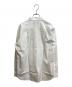 HOMME DEUX COMME des GARCONS (オムドゥ コム デ ギャルソン) レギュラーカラーシャツ ホワイト サイズ:L 未使用品：16000円
