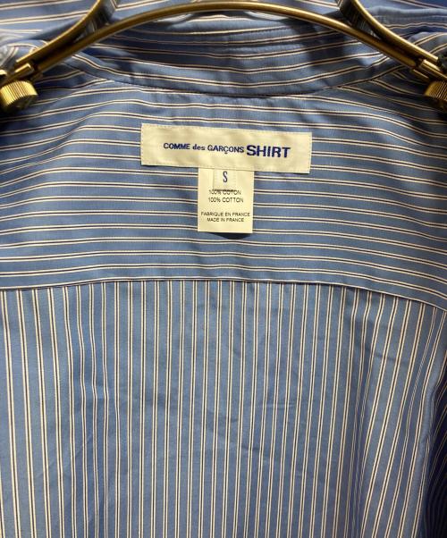 COMME des GARCONS SHIRT（コムデギャルソンシャツ）COMME des GARCONS SHIRT (コムデギャルソンシャツ) FOREVER SHIRT ブルー サイズ:S 未使用品の古着・服飾アイテム
