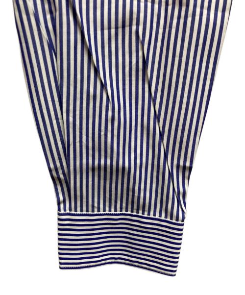 CDG（シーディージー）CDG (シーディージー) ストライプシャツ ブルー サイズ:L 未使用品の古着・服飾アイテム